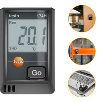 Testo 174H  Temperature and Humidity Data Logger - NON Bluetooth